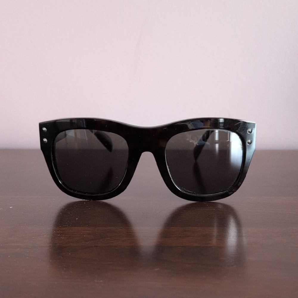 Alexander McQueen Square 60mm Sunglasses Brown